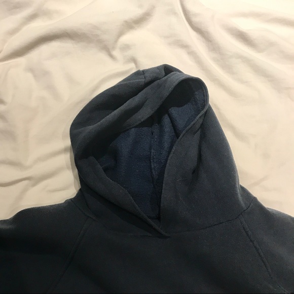 Oversized Cropped Hoodie 💙💗🤍 - Picture 6 of 7